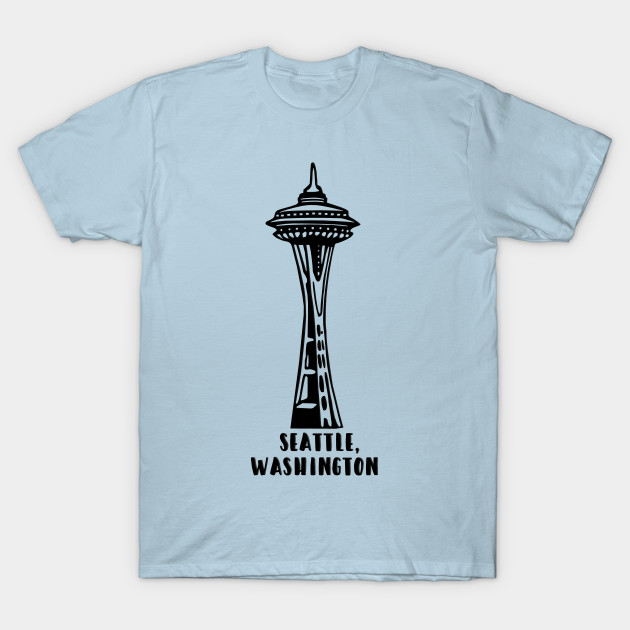 Seattle, Washington's Space Needle Seattle TShirt TeePublic